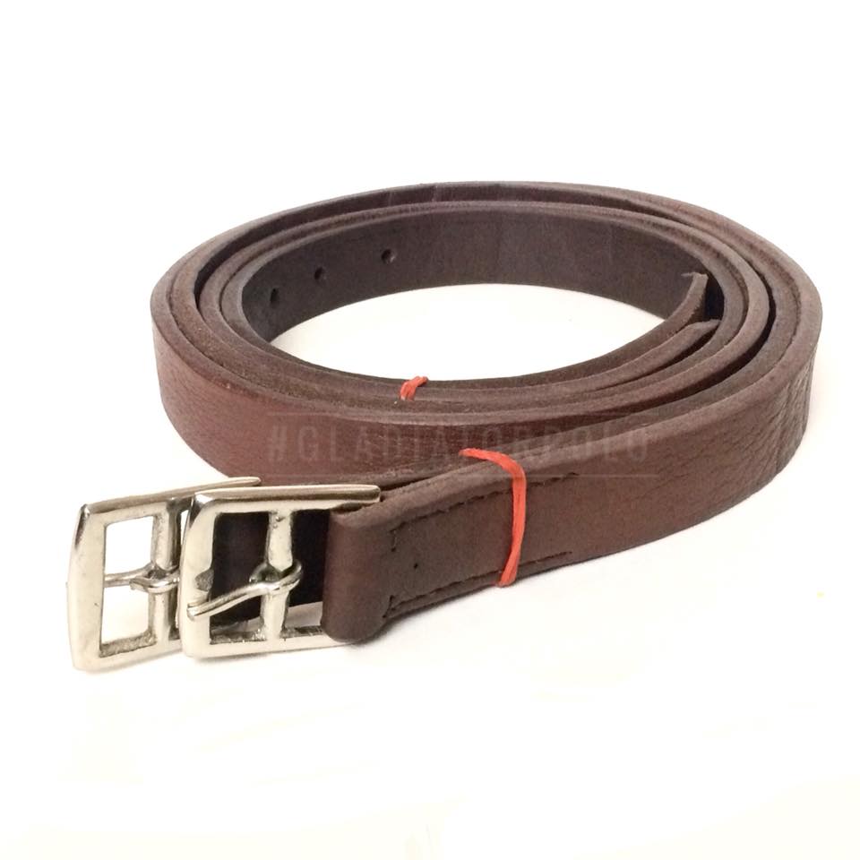 Polo Red Buffalo Stirrup Leathers